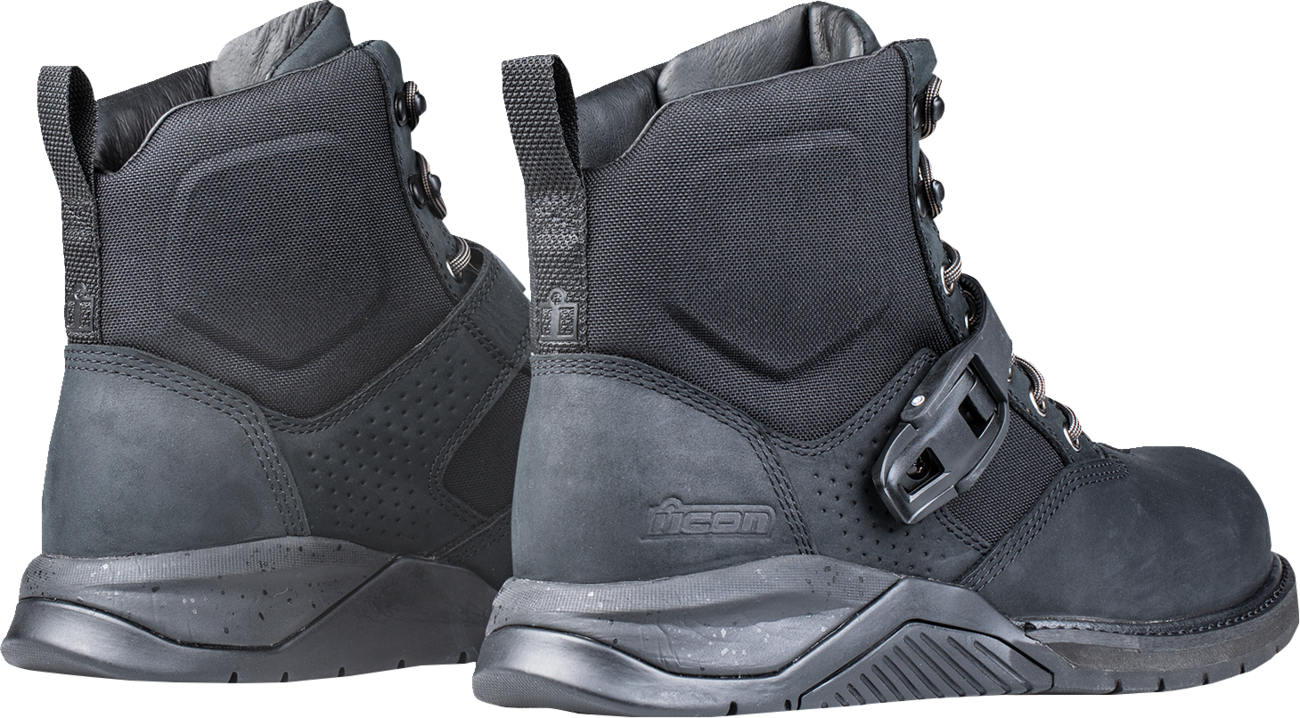 ICON Superduty6 Safety Toe Boots - Black - US 12 3403-1385