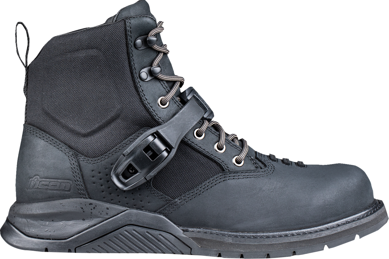 ICON Superduty6 Safety Toe Boots - Black - US 9 3403-1379