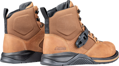 ICON Superduty6 Safety Toe Boots - Brown - US 10 3403-1393