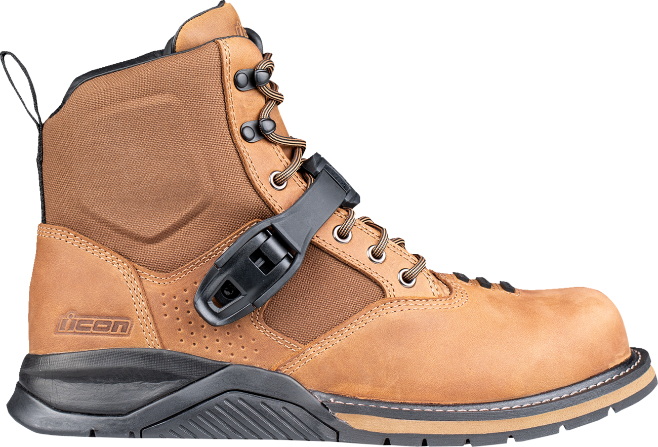 ICON Superduty6 Safety Toe Boots - Brown - US 10 3403-1393
