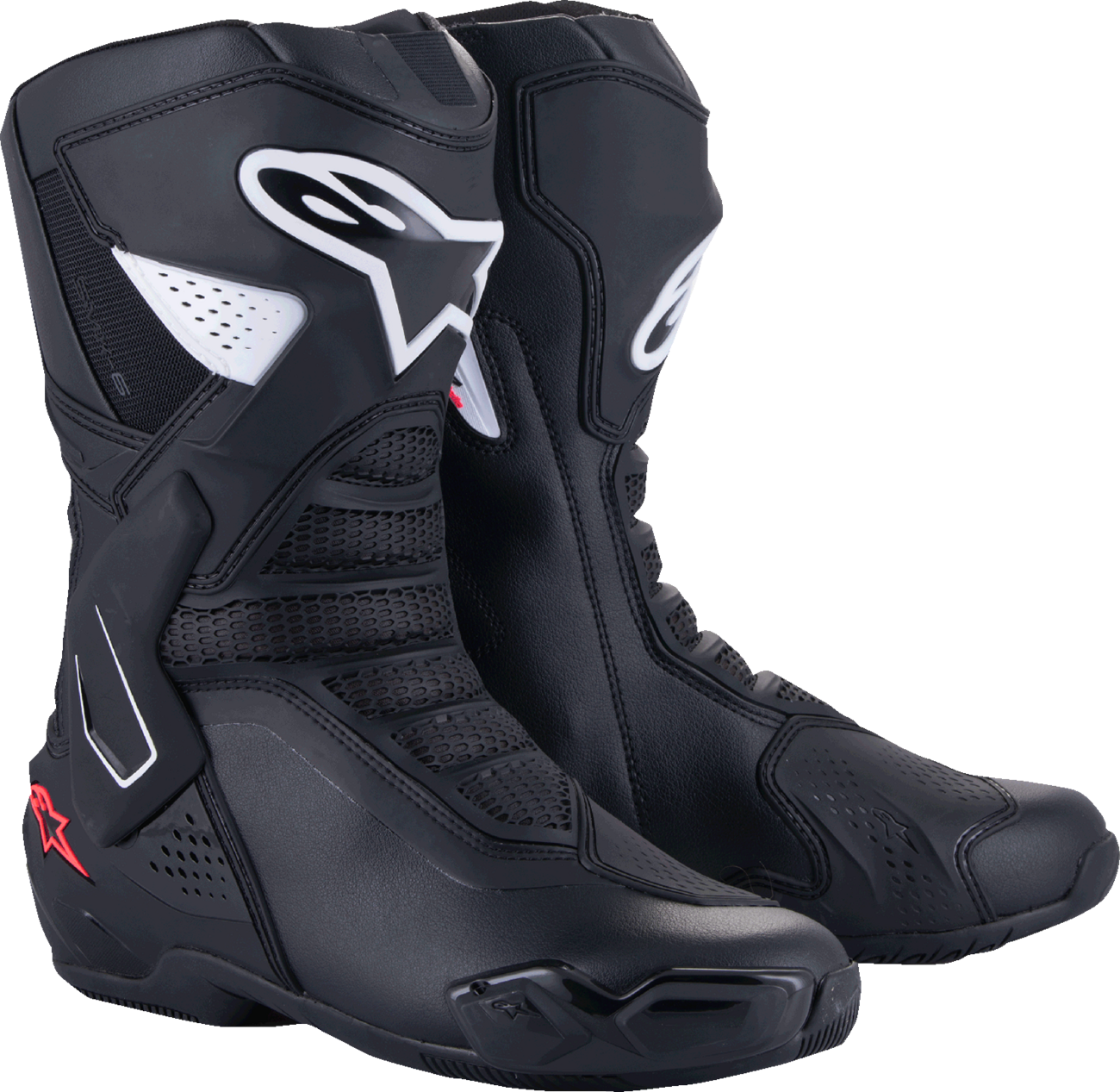 ALPINESTARS Stella SMX-6 V3 Boots - Black/White/Pink - US 10 / EU 42 2223125-1832-42