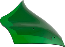 KLOCK WERKS Kolor Flare™ Windshield - 10" - Green - FLTR KWW-01-0718