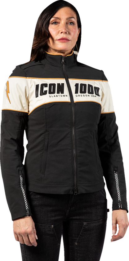 ICON Women's Hella 4™ Jacket - Black - 2XL 2822-1681