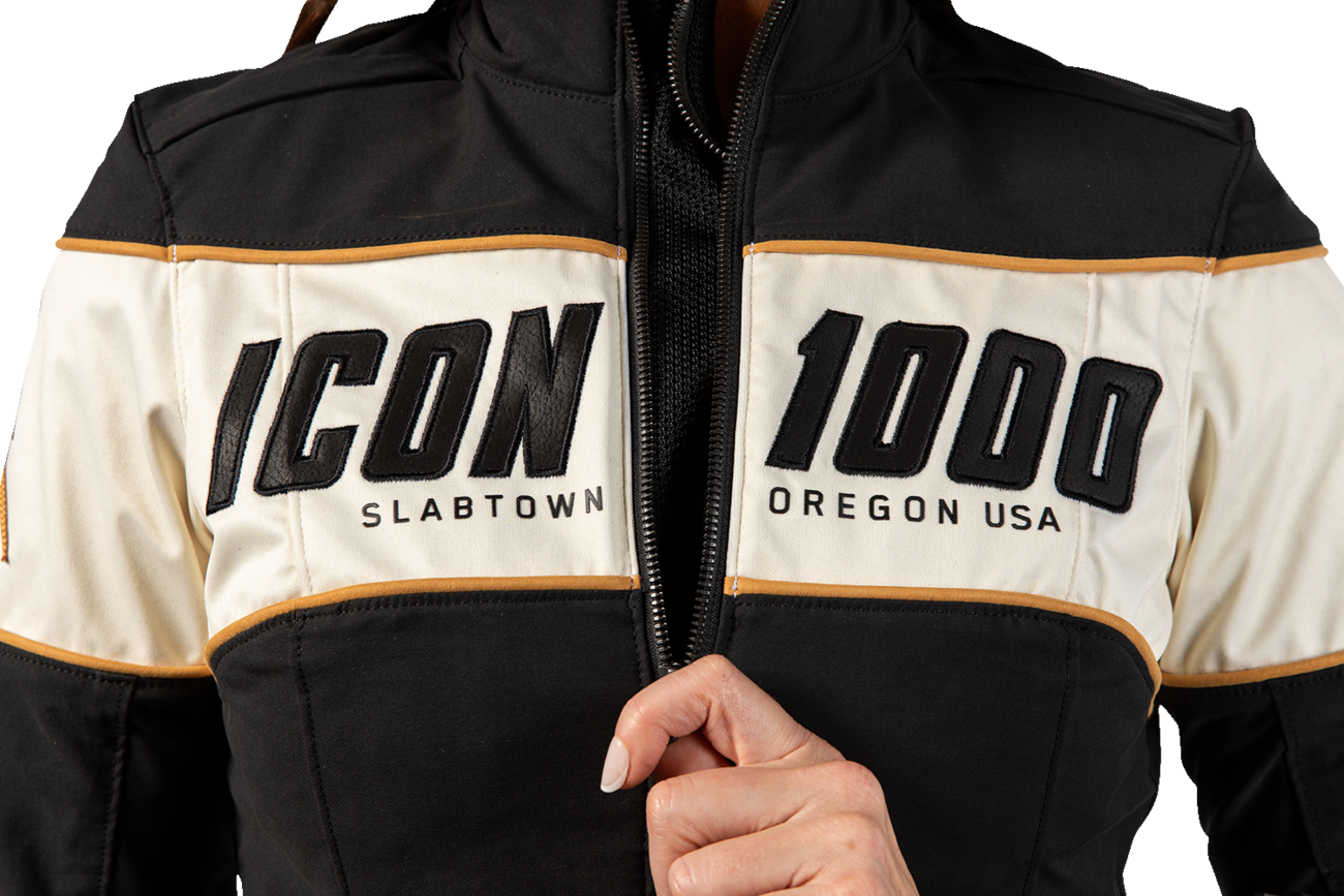ICON Women's Hella 4™ Jacket - Black - Large 2822-1679