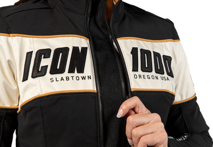 ICON Women's Hella 4™ Jacket - Black - Large 2822-1679