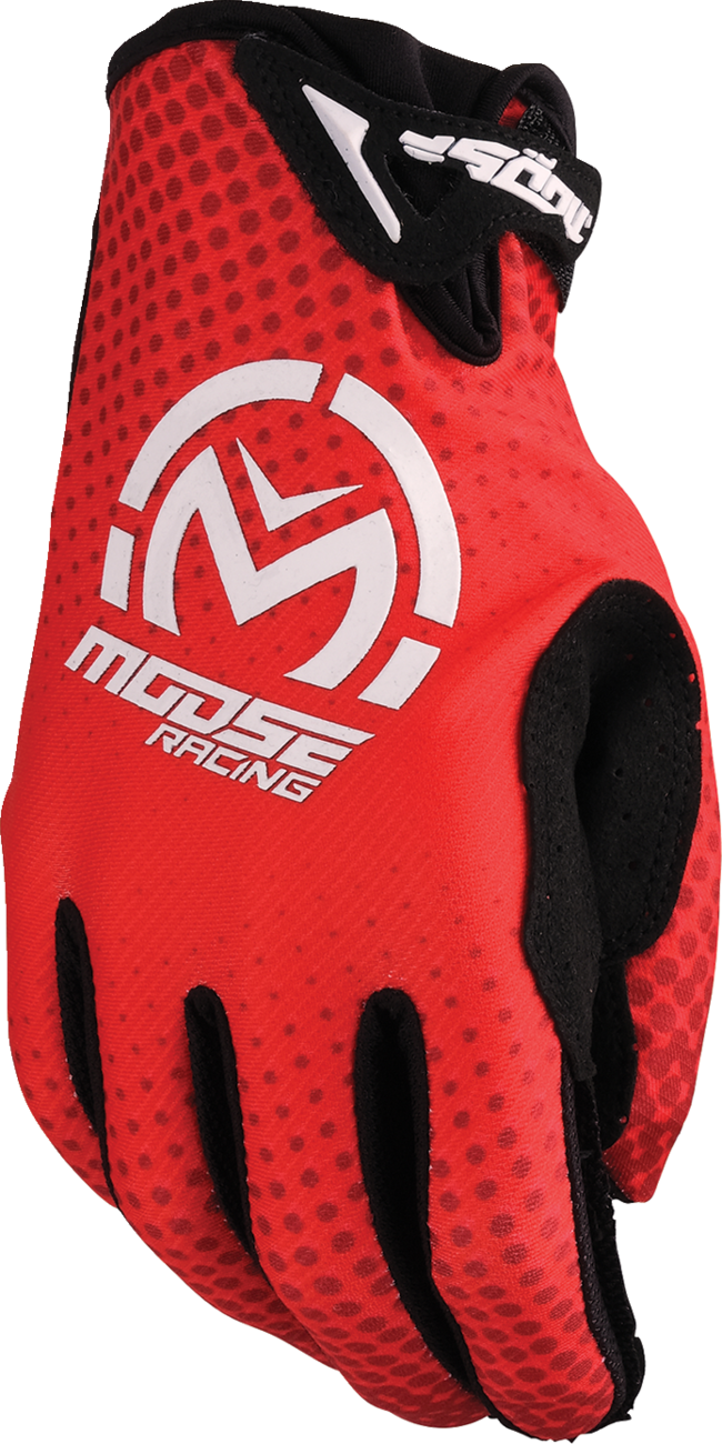 MOOSE OFFROAD SX1™ Gloves - Red - Small 3330-8048