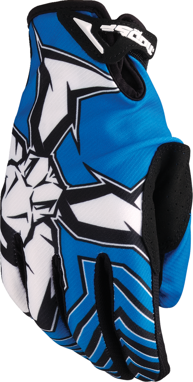 MOOSE OFFROAD Agroid™ Pro Gloves - Blue/Black - Small 3330-8115