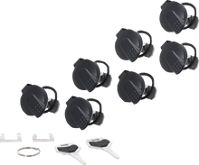 SW-MOTECH TRAX Lock Set - 7 Matching Locks with Keys ALK.00.165.16200