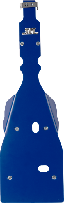 T.M. DESIGNWORKS Skid Plate - Blue - Yamaha - YFZ 450 YAFP-R450-BU