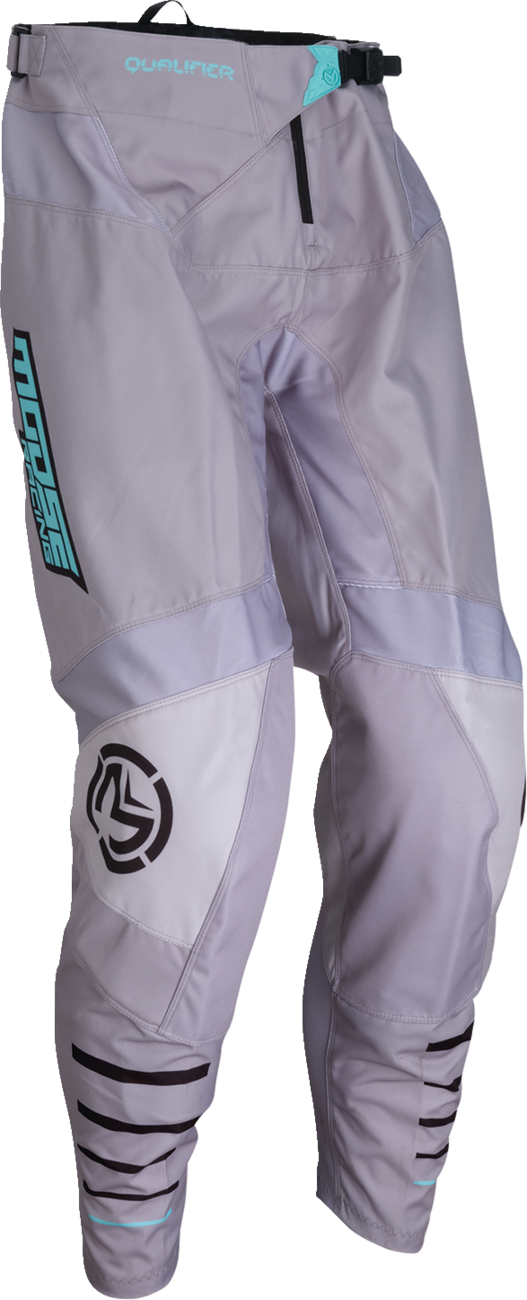 MOOSE OFFROAD Qualifier® Pants - Gray/Teal - US 30 2901-11823