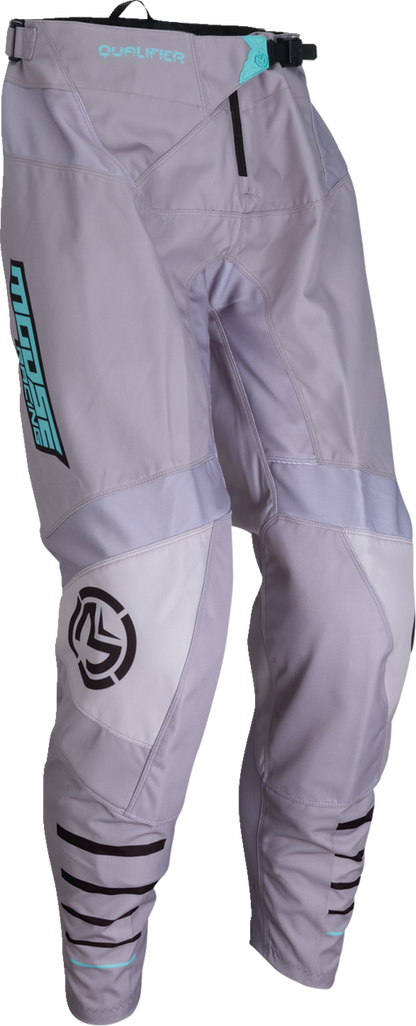 MOOSE OFFROAD Qualifier® Pants - Gray/Teal - US 38 2901-11827