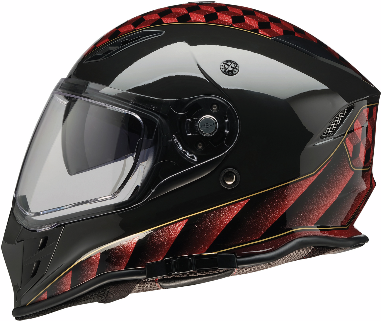 Z1R Nemesis Helmet - Thunderbird - Red - 2XL 0101-17106