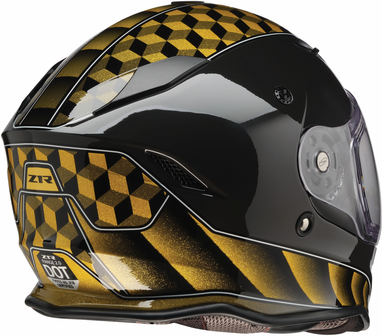 Z1R Nemesis Helmet - Thunderbird - Yellow - 2XL 0101-17113