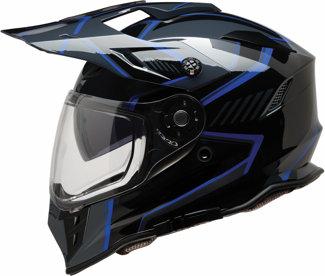 Z1R Range 2.0 Helmet - Voyager - Black/Blue - Medium 0140-0364