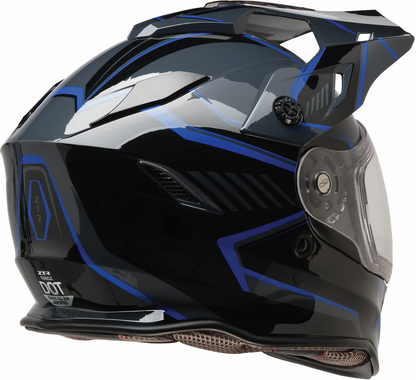 Z1R Range 2.0 Helmet - Voyager - Black/Blue - Medium 0140-0364