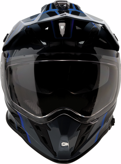 Z1R Range 2.0 Helmet - Voyager - Black/Blue - 2XL 0140-0367