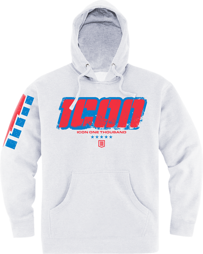ICON Intercept 84™ Hoodie - White - Small 3050-6937