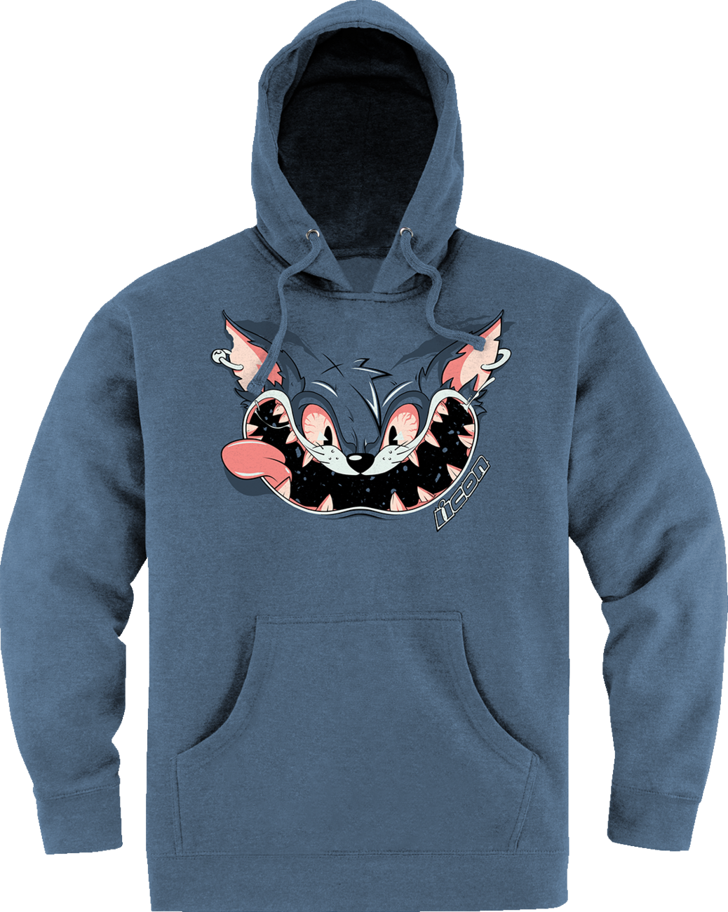 ICON Nine Lives™ Hoodie - Storm Blue - Large 3050-6933