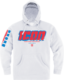 ICON Intercept 84™ Hoodie - White - XL 3050-6941