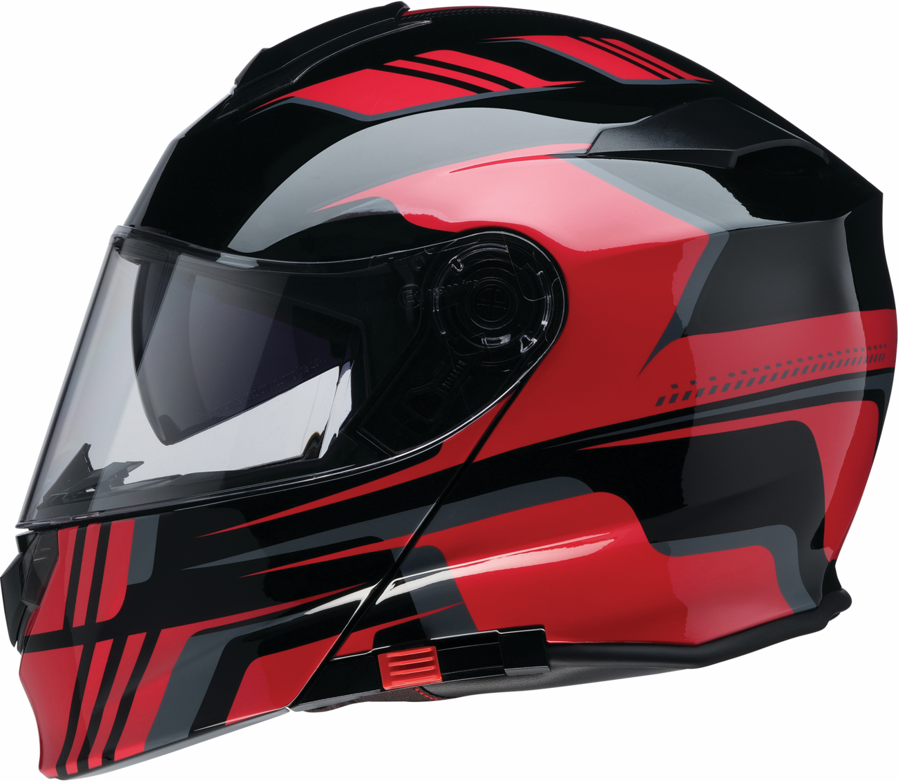 Z1R Solaris 2.0 Modular Helmet - Slater - Red - XL 0100-2455