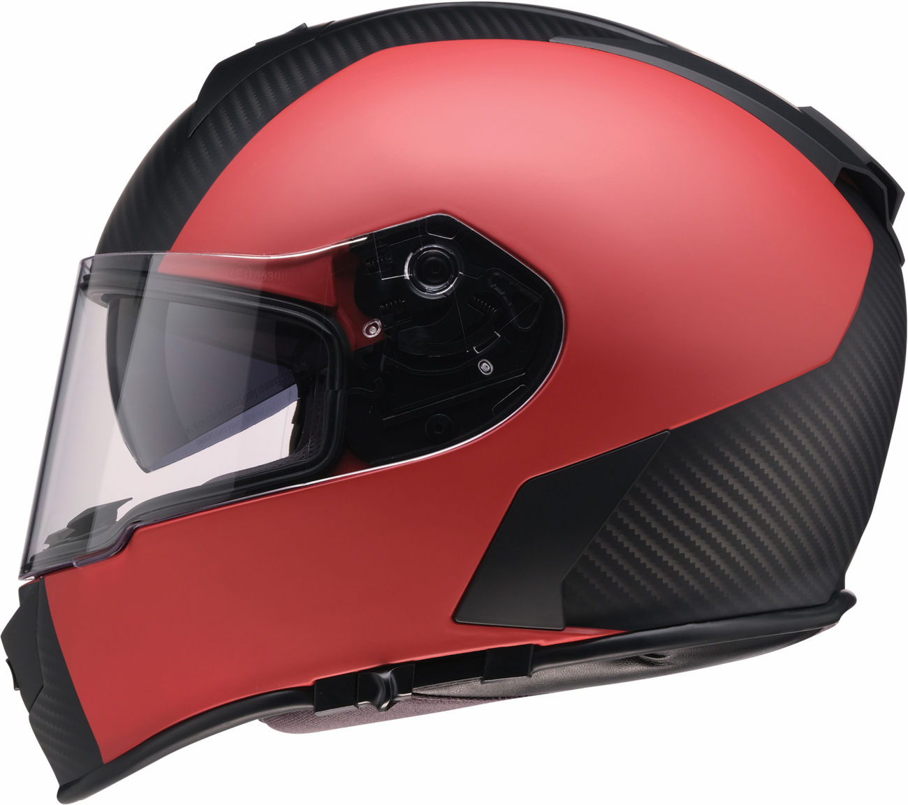 Z1R Warrant Helmet - Carbon - Red - XS 0101-17426