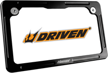 DRIVEN RACING License Plate Frame - Black DFLP-01