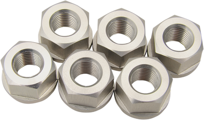 DRIVEN RACING Sprocket Nuts - Sport Bike - Silver - M10 x 1.25 DSNSL