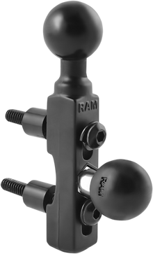 RAM MOUNTS Motorcycle Brake/Clutch Reservoir Base Mount with 1" Balls RAM-B-309-2U