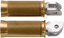 SPEED MERCHANT Cruiser Foot Peg - Gold - Softail SM-HDSTCPG