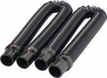 MOOSE OFFROAD MAC-X Expandable Ultra Flex Air Pumper System Hose - 2'-6' - Black MAC-X-HOSE-BLK-MSE