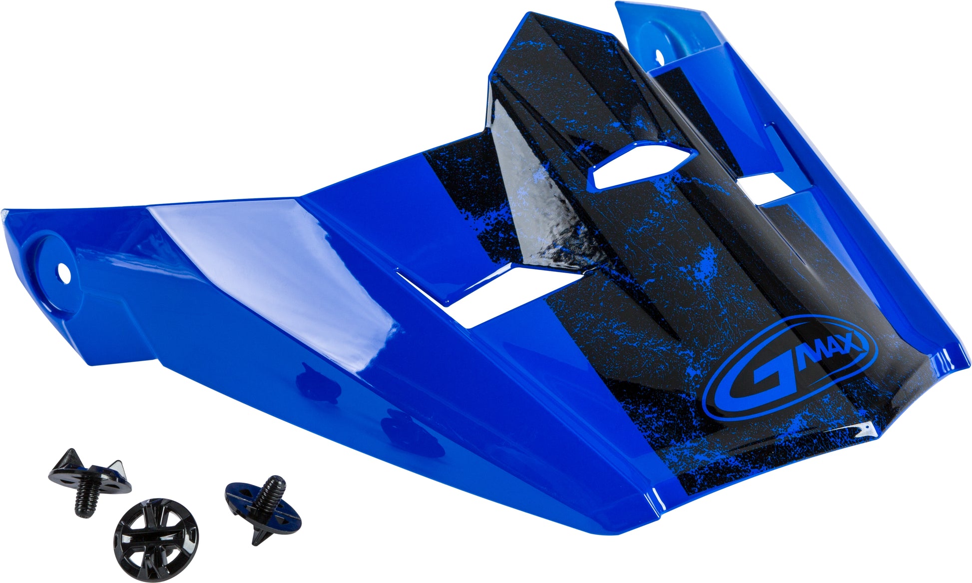Visor W/Screws Dominant Mx 46 Blue/Black/White Md 2x