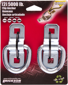 ERICKSON Flip-Style Anchor Rings - 5000 lb-Rated 09170