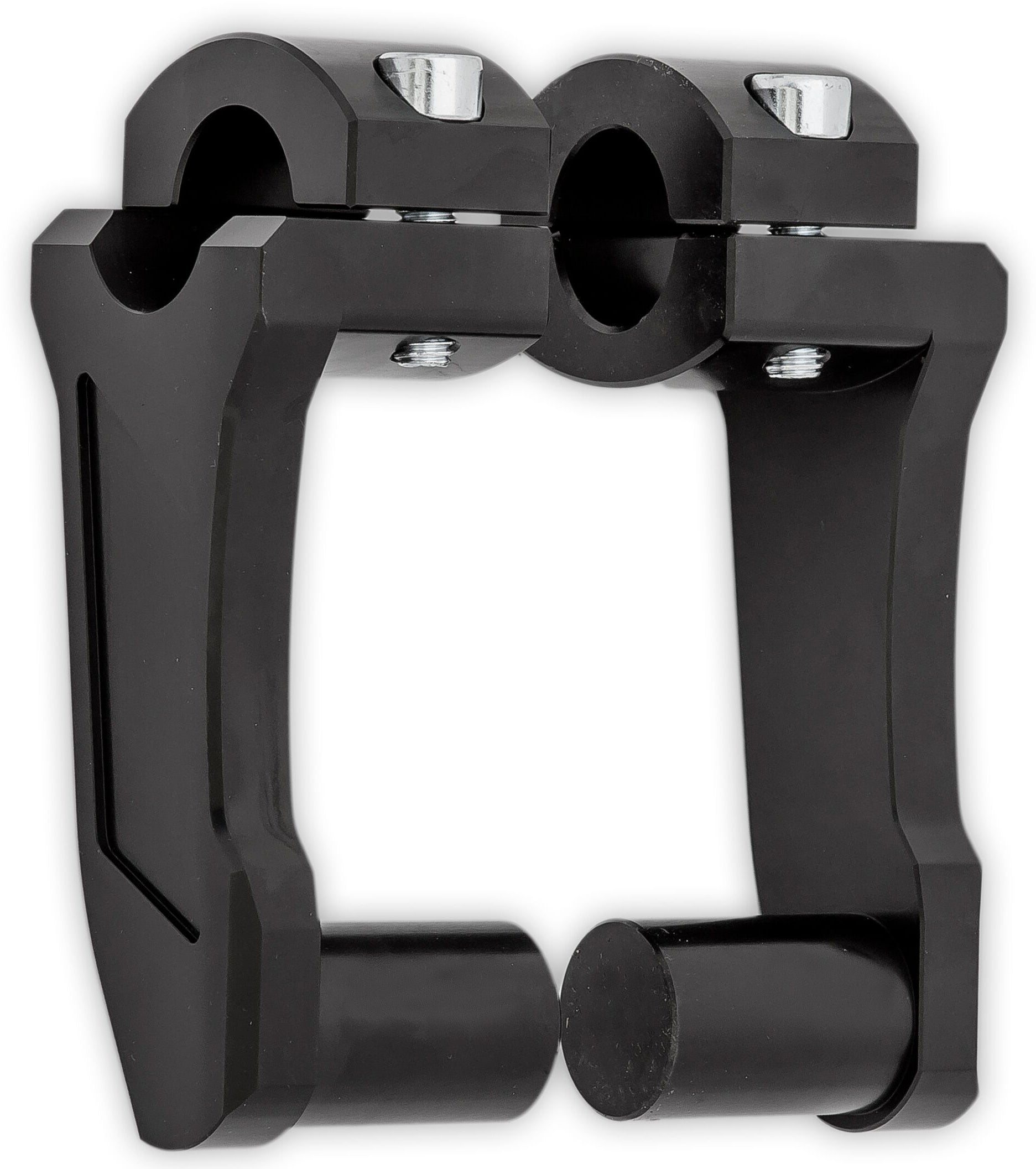 Pivoting Handlebar Riser Black 4" Rise