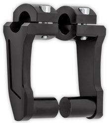 Pivoting Handlebar Riser Black 4" Rise