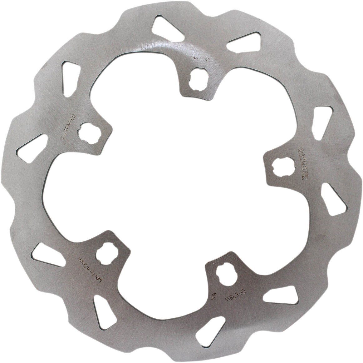 GALFER Brake Rotor - Front - Solid Mount DF838W