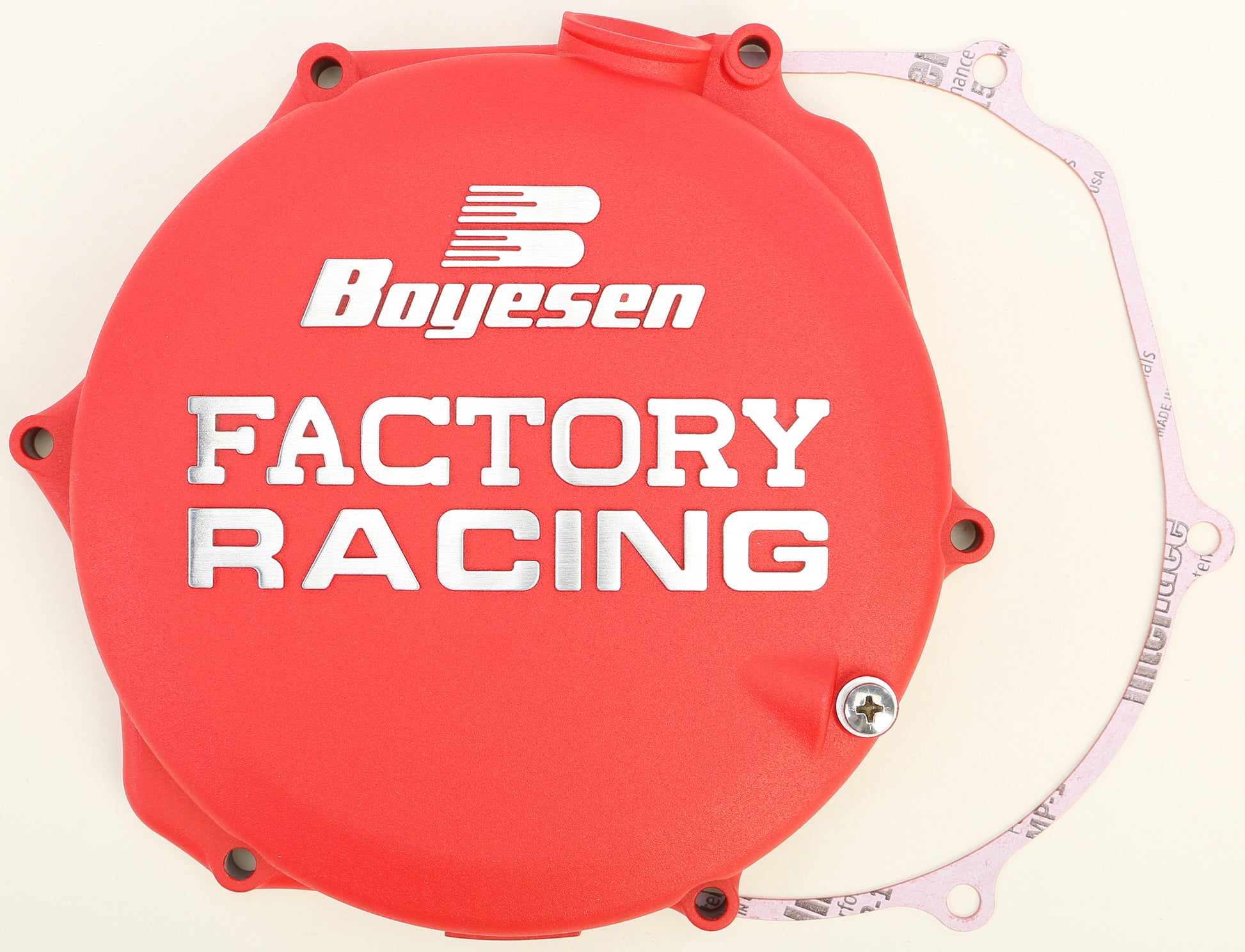 Factory Racing Clutch Cover Red