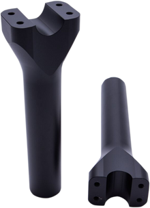 TRASK Assault Handlebar Risers - 8" x 1-1/4" - Black TM-8601-8RC