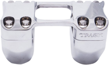 TRASK Assault Handlebar Risers - 2" x 1-1/4" - Chrome TM-8601-2CH