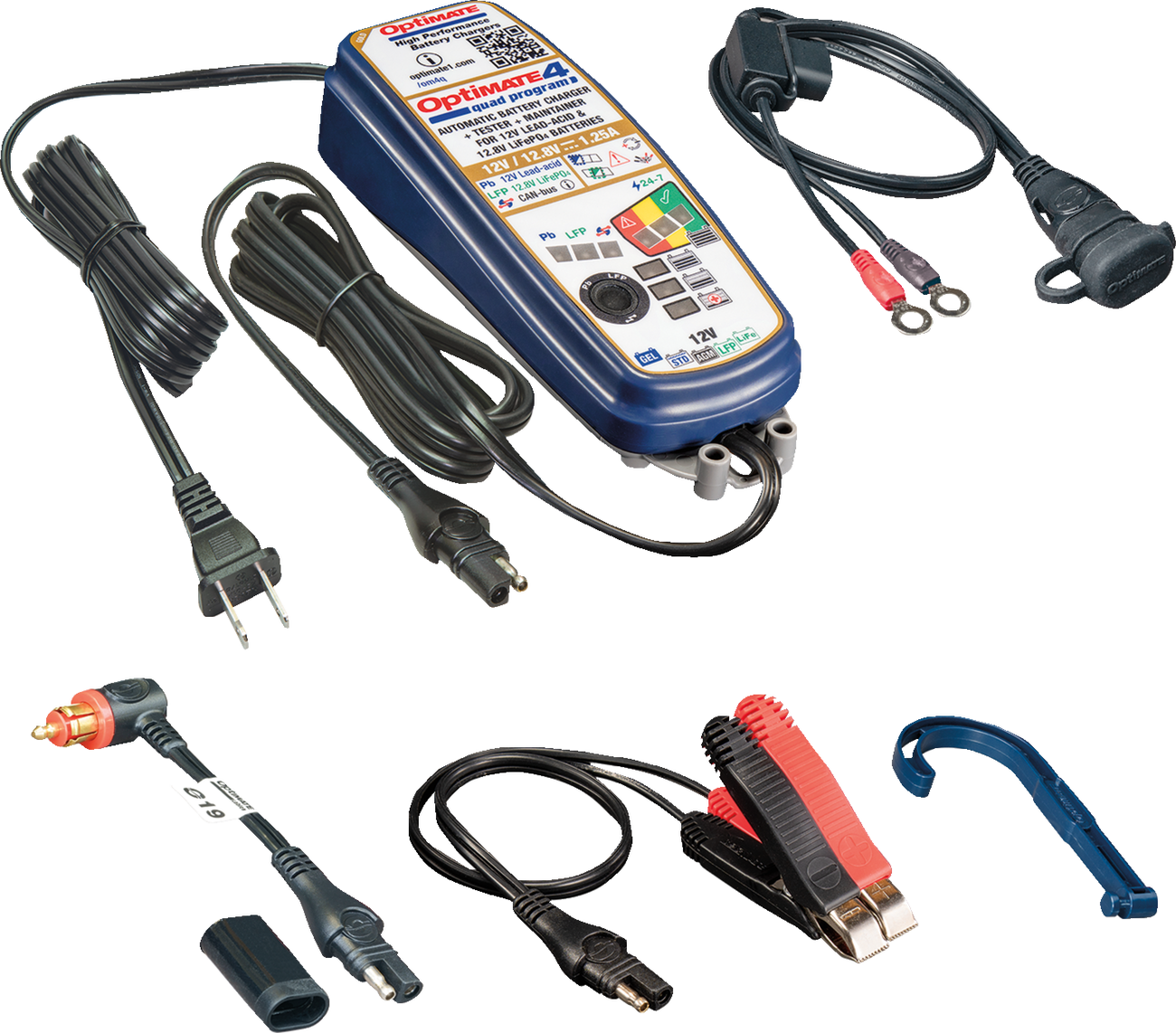 TECMATE Optimate 4 - Quad - Premium Edition TM631PR