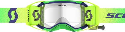 SCOTT Prospect 2.0 WFS Goggle - Roll-Off - Midnight Purple/Safety Yellow - Clear Works Lens 421474-7914113