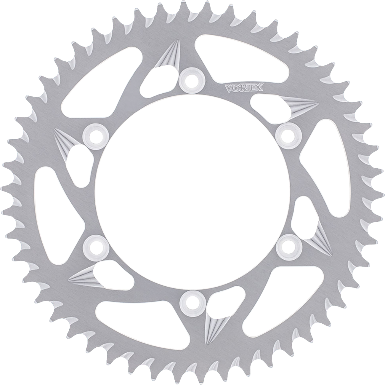 VORTEX Rear Sprocket - Aluminum - 40 Tooth - Silver - Grom 215-40