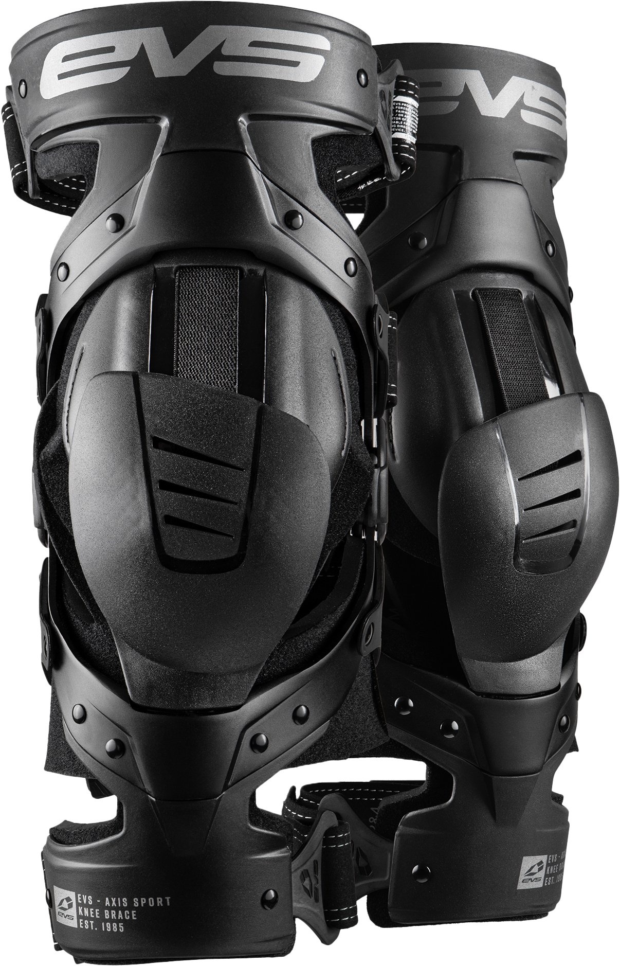 Axis Sport Knee Brace Pair Black/Black/Grey Md