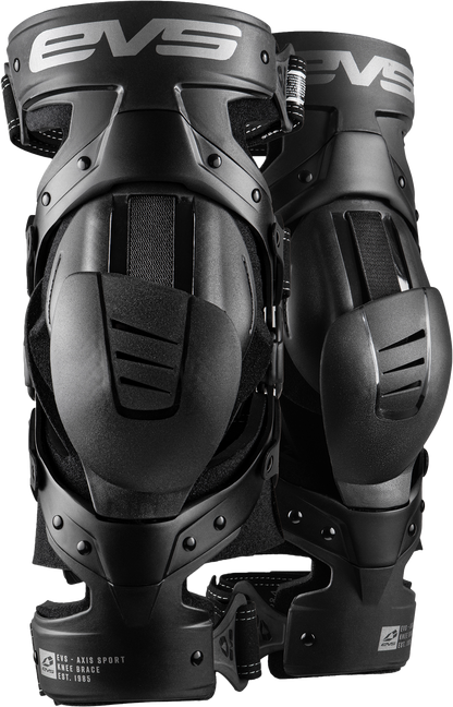 Axis Sport Knee Brace Pair Black/Black/Grey Xl