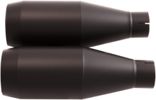 TRASK Slip-On Mufflers - Black TM-3042BK