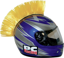 PC RACING Helmet Mohawk - Yellow PCHMYELLOW