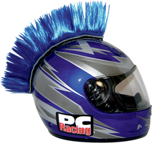 PC RACING Helmet Mohawk - Blue PCHMBLUE