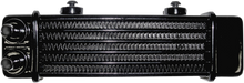 JAGG OIL COOLERS Universal Oil Cooler - 6-Row - Gloss Black 3100