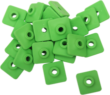 FAST-TRAC Extra Large Backer Plates - Green - Square - 24 Pack 702G-24