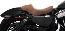 DRAG SPECIALTIES SEATS 3/4 Solo Seat - Brown - Distressed - XL '04-'22 0804-0747