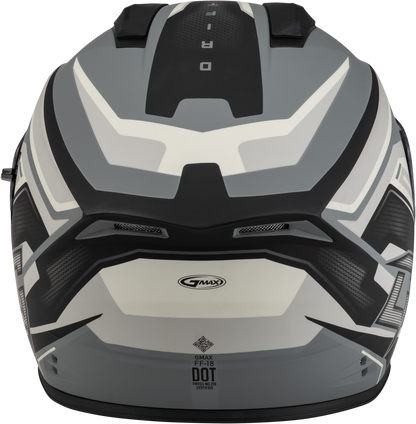 Ff 18 Drift Helmet Matte Grey/Silver/Black Lg
